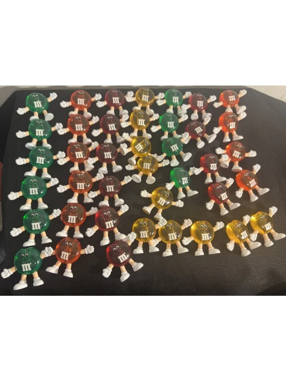 M&M's Happy Lights Replacement String Light Bulb Covers Lot of 40